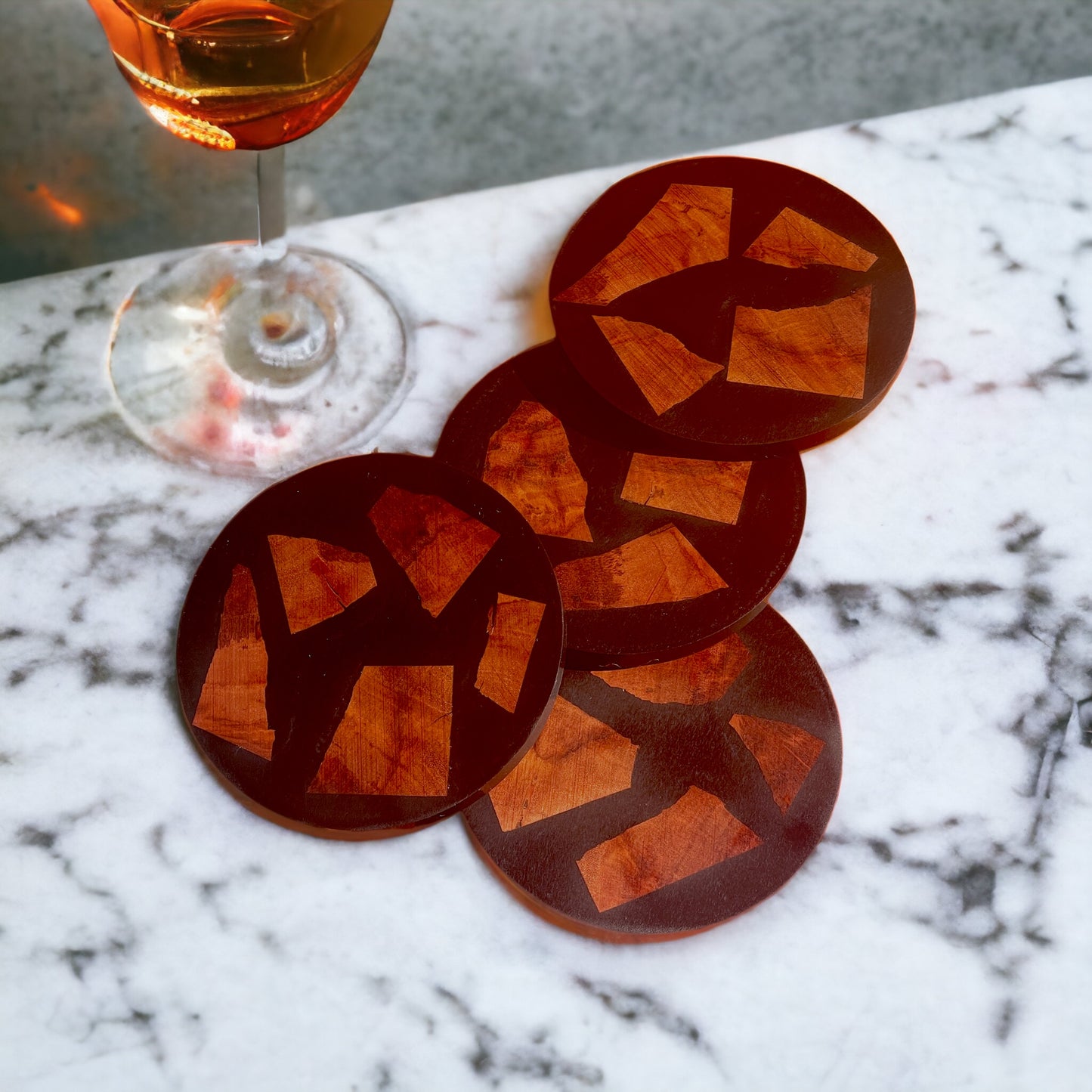 Handcrafted Lychee Coasters