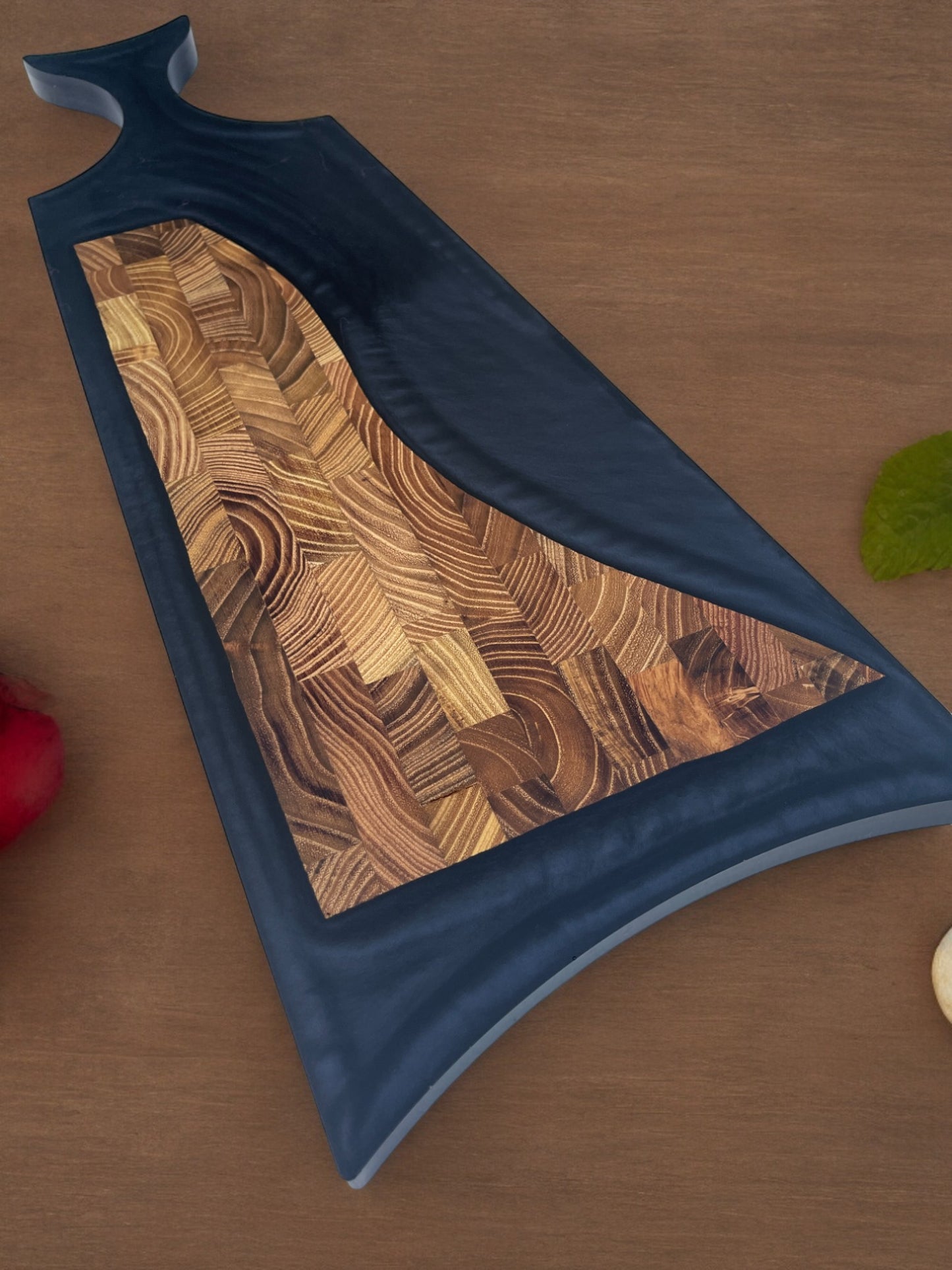 Handcrafted Charcuterie/Cutting Board - Teak Wood