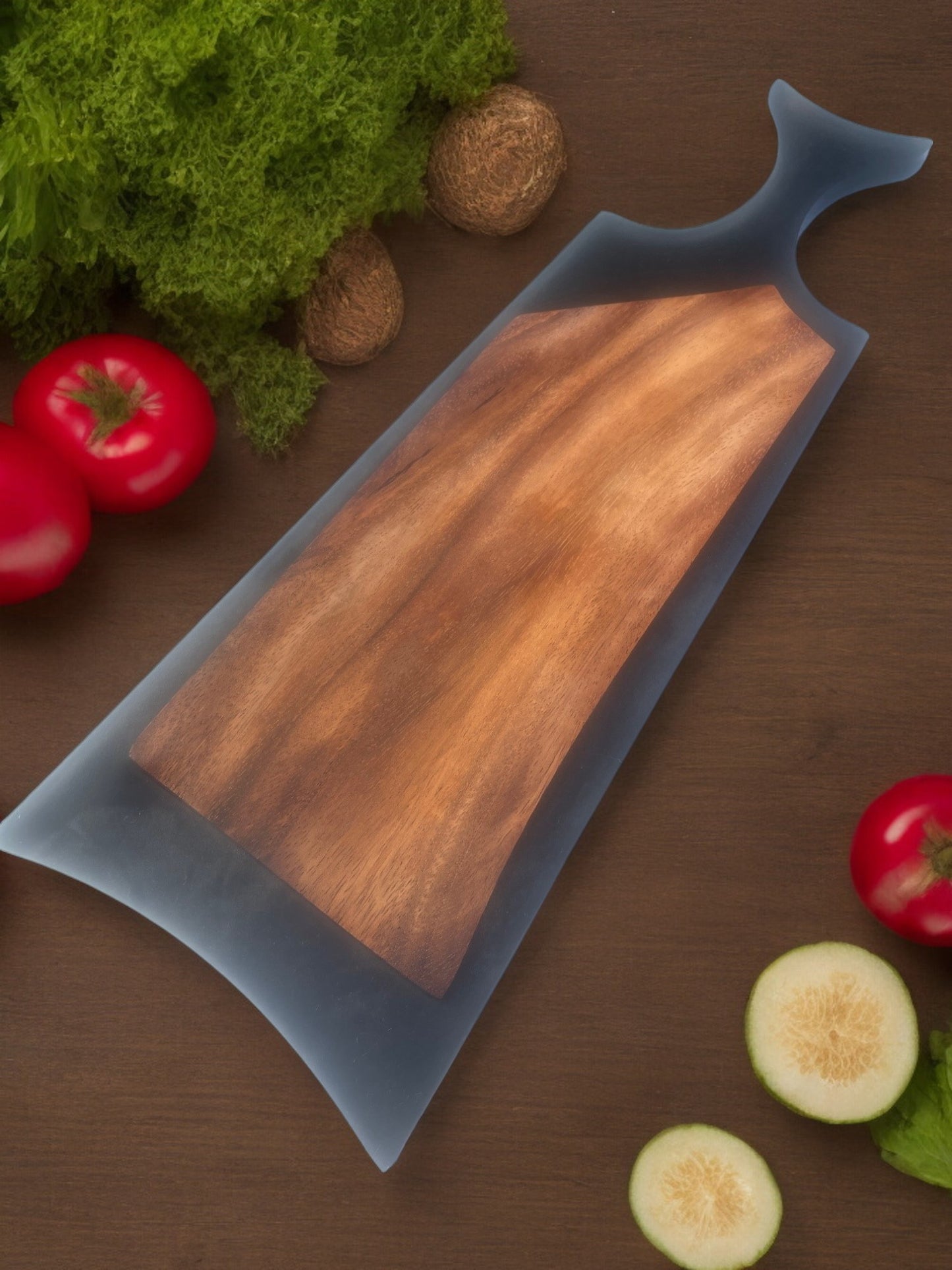 Handcrafted Charcuterie/Cutting Board - Acacia Wood