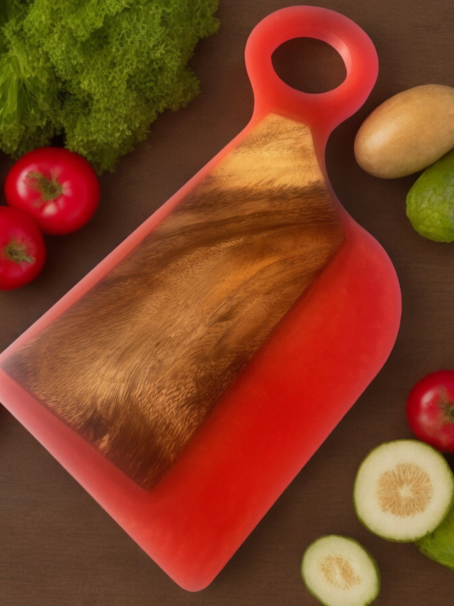 Handcrafted Charcuterie/Cutting Board - Acacia Wood