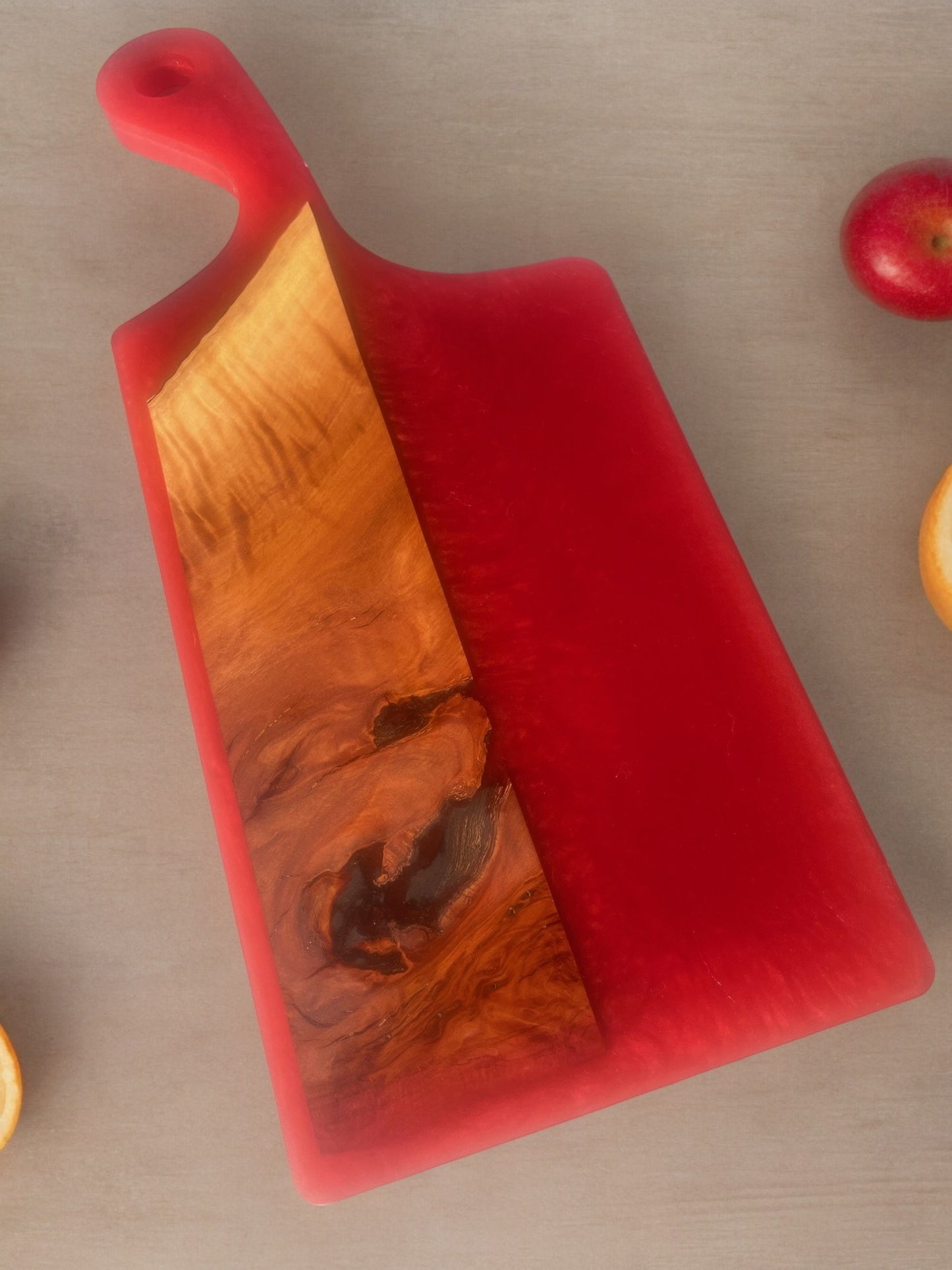 Handcrafted Charcuterie/Cutting Board - Lychee Wood