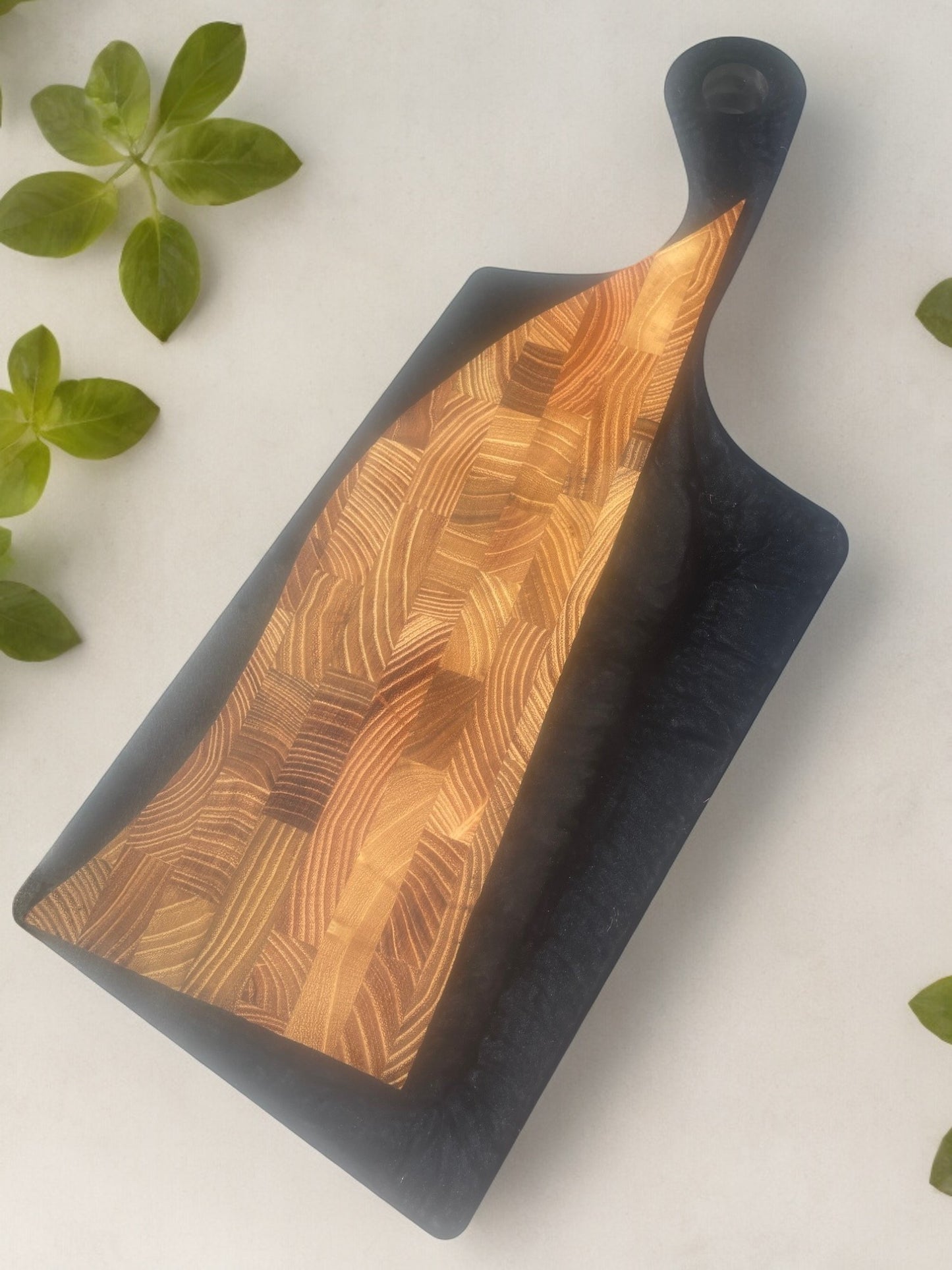 Handcrafted Charcuterie/Cutting Board - Teak Wood