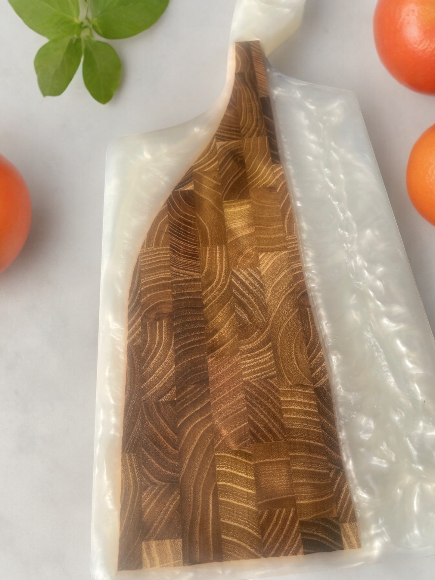 Handcrafted Charcuterie/Cutting Board - Teak Wood