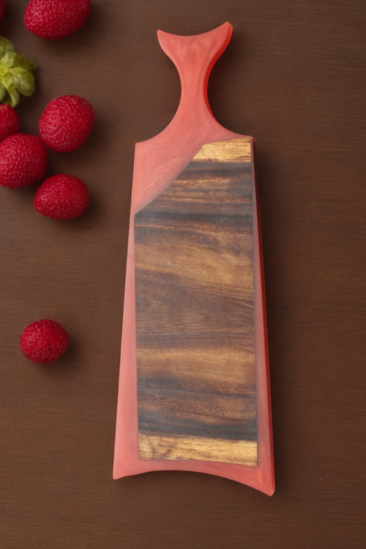 Handcrafted Charcuterie/Cutting Board - Hawaiian Monkeypod Wood