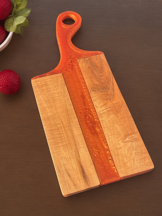 Handcrafted Charcuterie/Cutting Board - Maple Wood